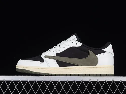 All Categories Air Jordan Jordan Series Basketball Shoes Air Jordan 1 Low Foreign Trade Version Travis Scott x Air Jordan 1 Low OG AJ1 Joe 1 Joint Undercut DZ4137-106